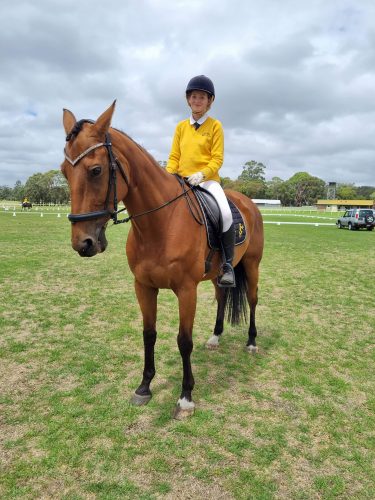 210221 West Plantagenet PC Unofficial Dressage Maddison Manolini on Final Cut 3rd